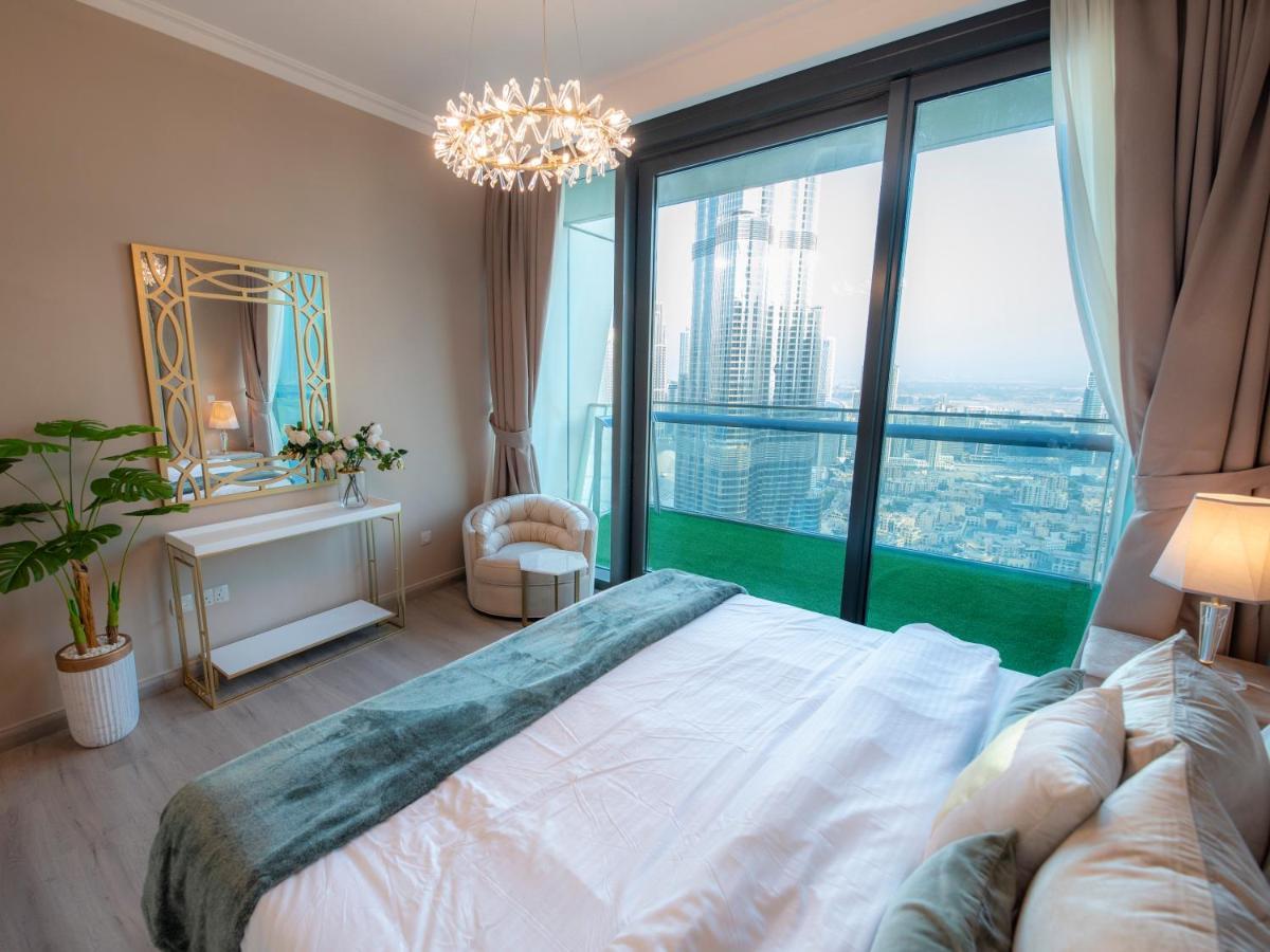 First Class 3Br With Full Burj Khalifa And Fountain View Dubai Exterior photo